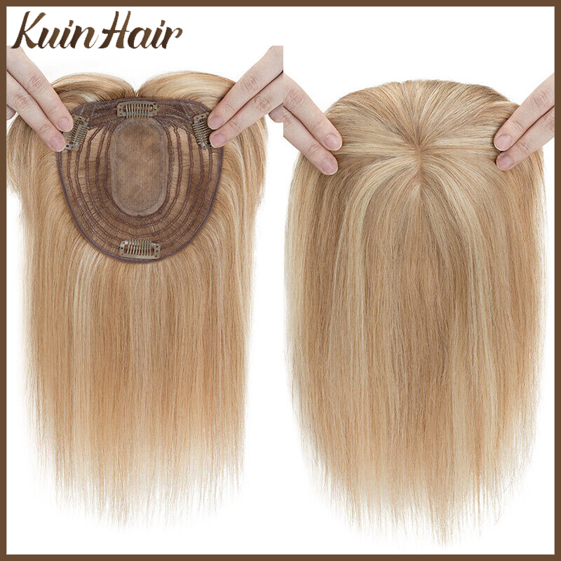 Silk Base Top Women Topper Cli - огляд і ціна Seamless Clip In Hair Extensions Human Hair