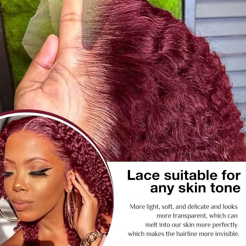 99j Deep Wave Lace Front Hair  - огляд і ціна Lace Front Wigs